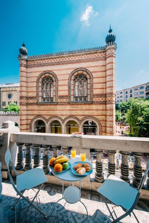 Jacuzzi Sinagoga View Apartman Budapest Kültér fotó