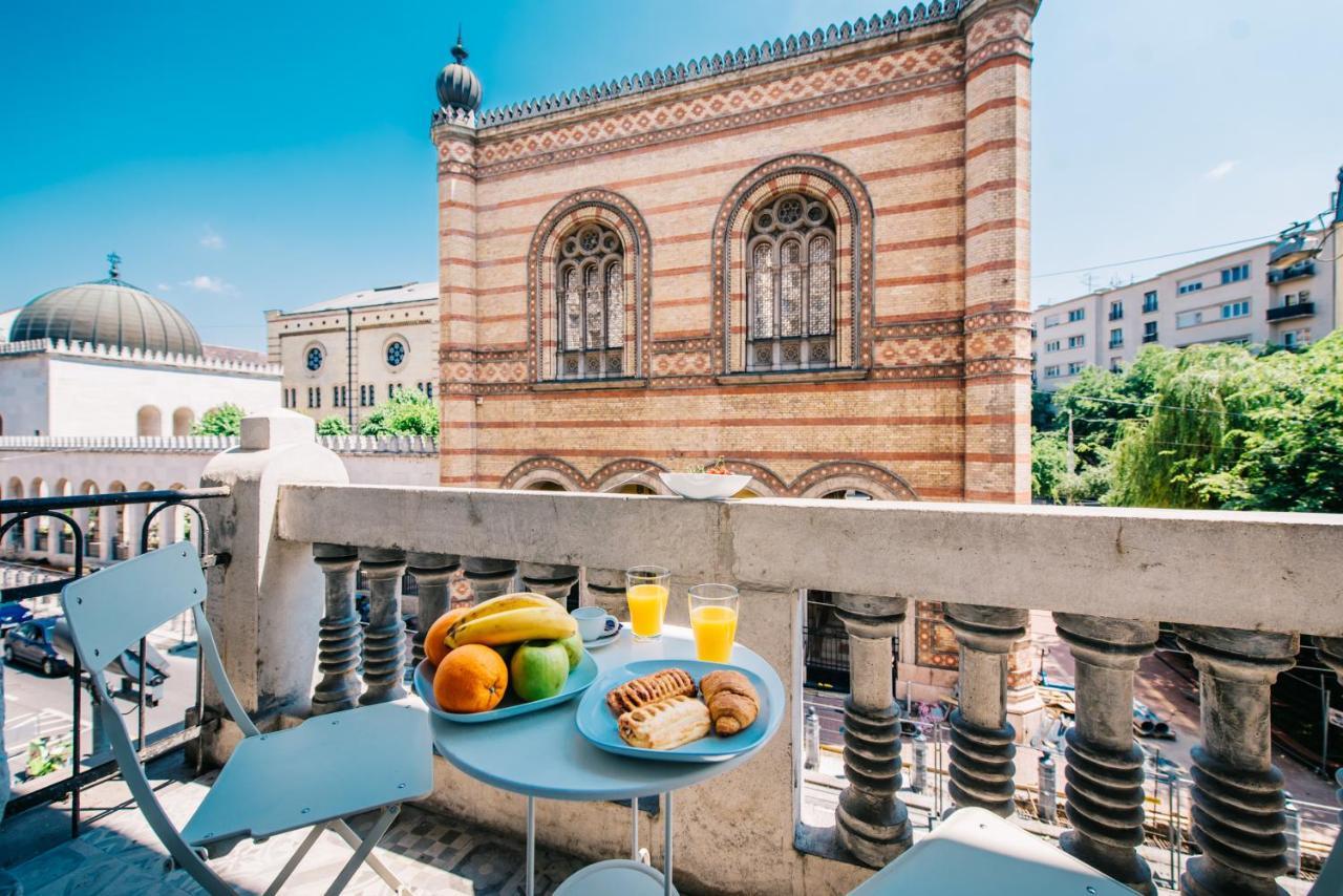 Jacuzzi Sinagoga View Apartman Budapest Kültér fotó